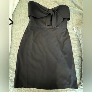 Sam Edelman Black Strapless Dress